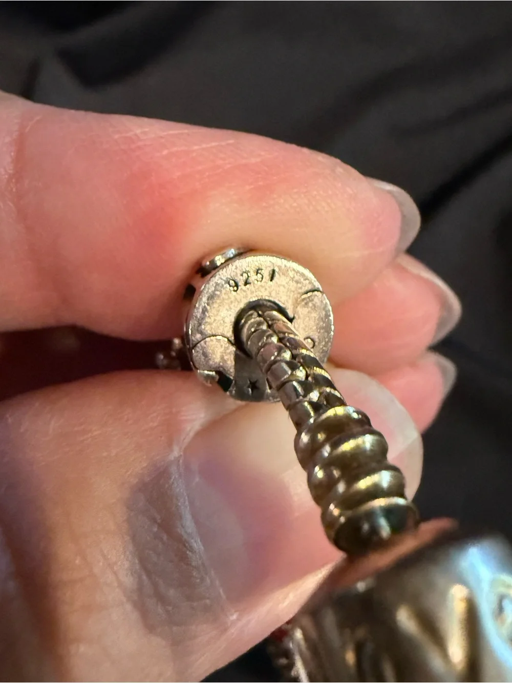 Chamilla .925 Sterling Silver Charm Bracelet FULL! - Picture 7 of 12